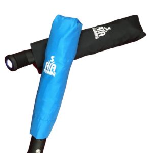 Paraguas plegable automático con luz LED